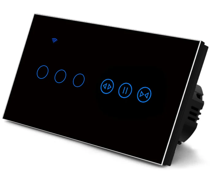 Pech WIFI Smart Switch 6 gang Need neutral wire — 146 × 86 mm