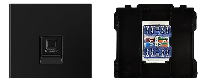 Pech RJ45 socket module (Universal)