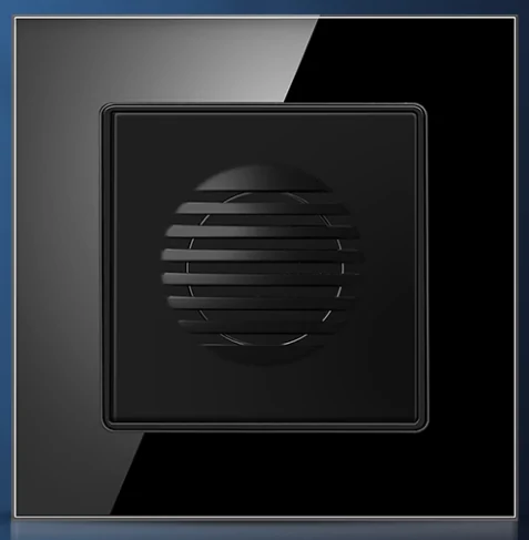 Pech Music doorbell — 86 × 86 mm