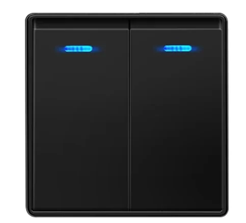Pech 2 gang 2 way Push switch led indicator