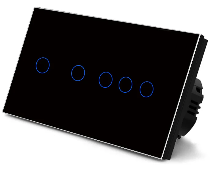 Pech 5 gang touch switch — 146 × 86 mm — view 1 of 3