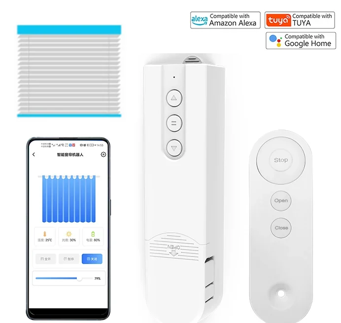 Pech Roller shutter motor tuya wifi, USB & Type-C