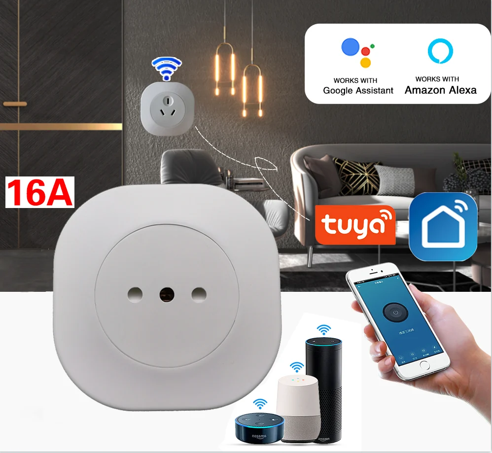 Pech WIFI Smart UK socket (Italy)