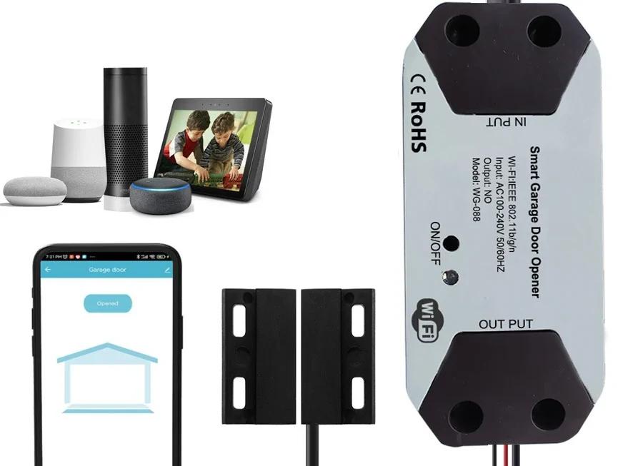 Pech Tuya Smart WiFi Garage Door Controller