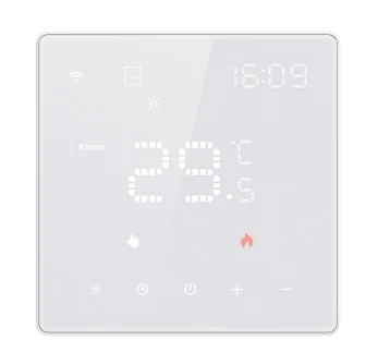 Pech WiFi floor heating thermostat (electric floor heating 16A, water floor heating 3A, wall-mounted boiler 3A) — view 1 of 2