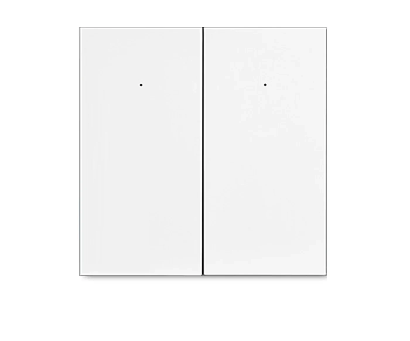 Pech Zigbee Smart Switch 2 gang Need neutral wire — 86 × 86 mm (EU/UK/FR) — view 1 of 2
