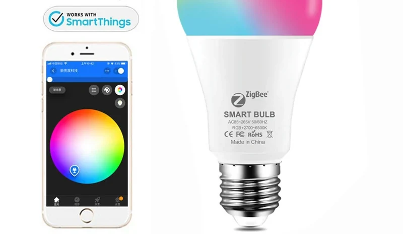 Pech Tuya Zigbee bulb light 9W